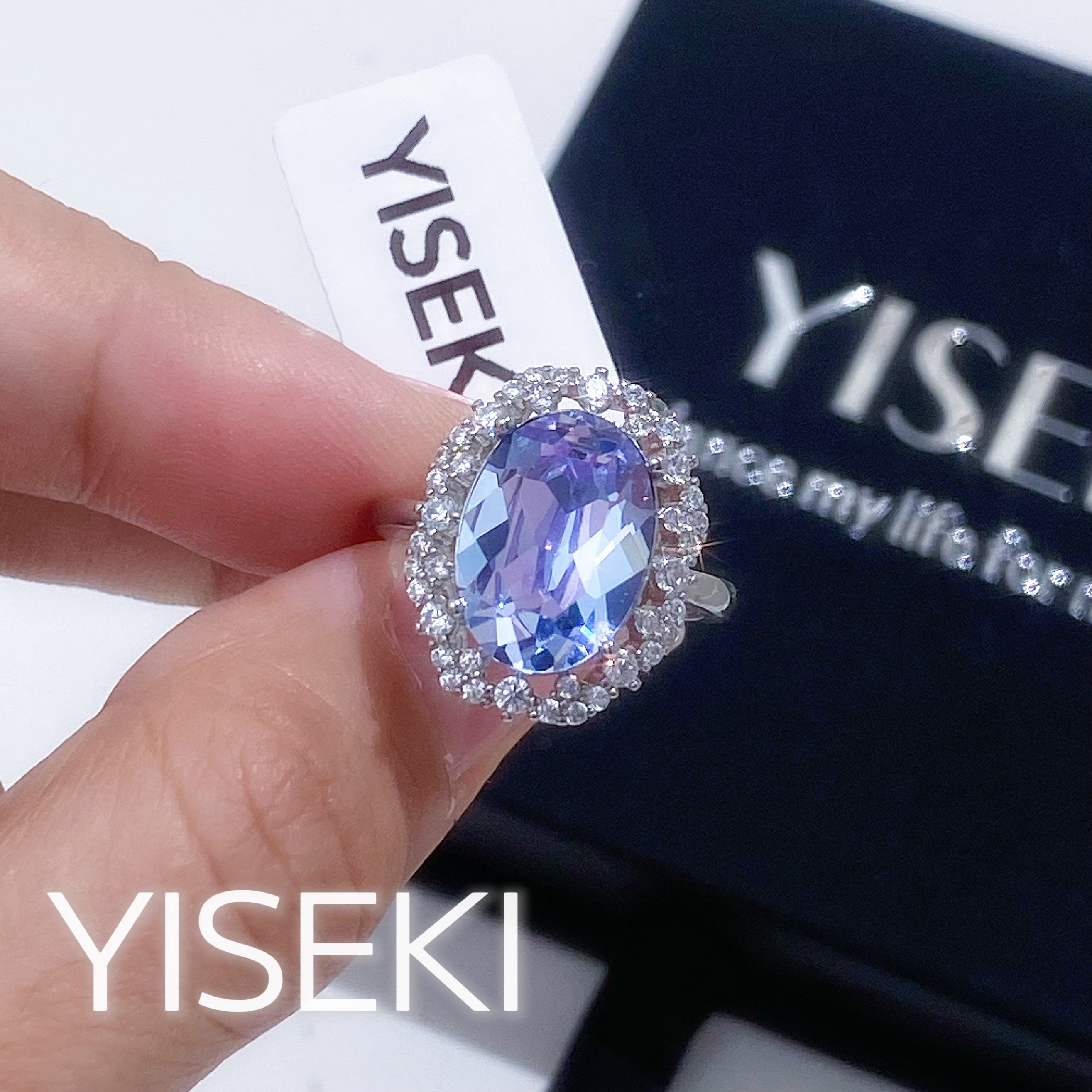 Odetteスパイラル クリスタルリング Ф クリスタルリング CrystalRing – YISEKI