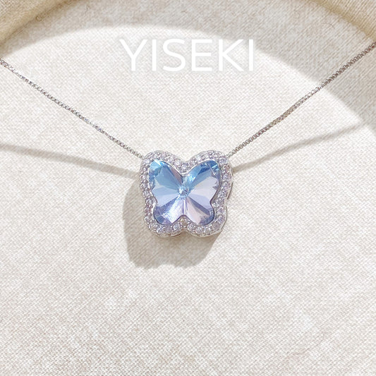 クリスタルネックレスバタフライButterfly